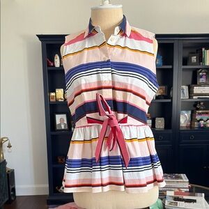 Kate Spade striped tank top size M